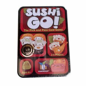 Sushi Go! The Pick & Pass Card Game 2-5 Players Ages 8+ Sealed By Gamewright